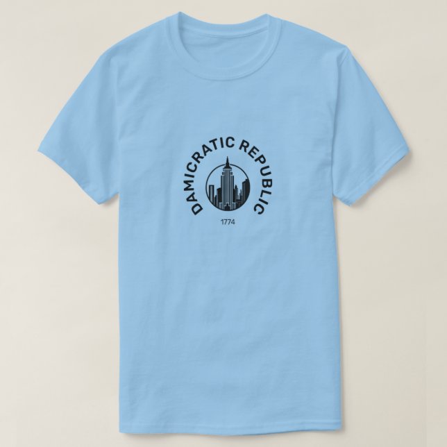 Camiseta Damicrática (Diseño del anverso)
