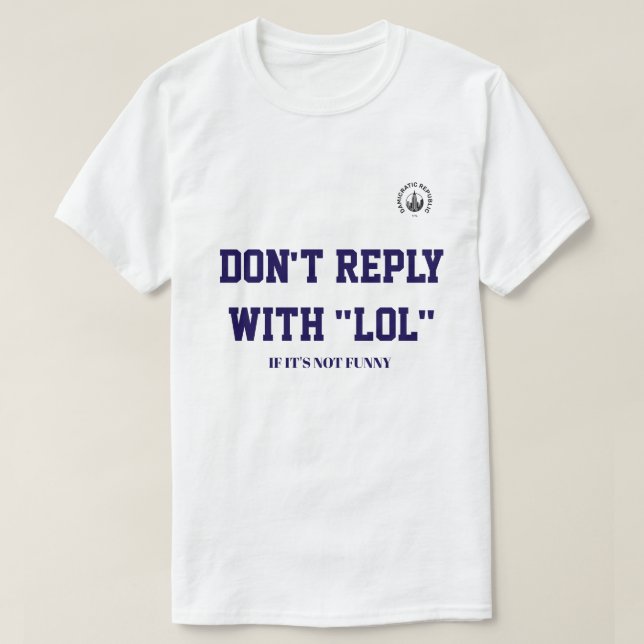 Camiseta Damicrática (Diseño del anverso)