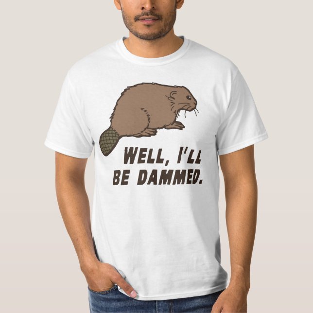 Camiseta Dammed Beaver (Anverso)