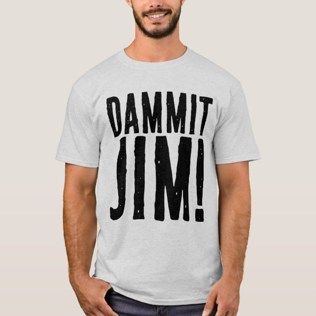 CAMISETA ¡DAMMIT JIM! SCI-FI FANT-SHIRT (Anverso)