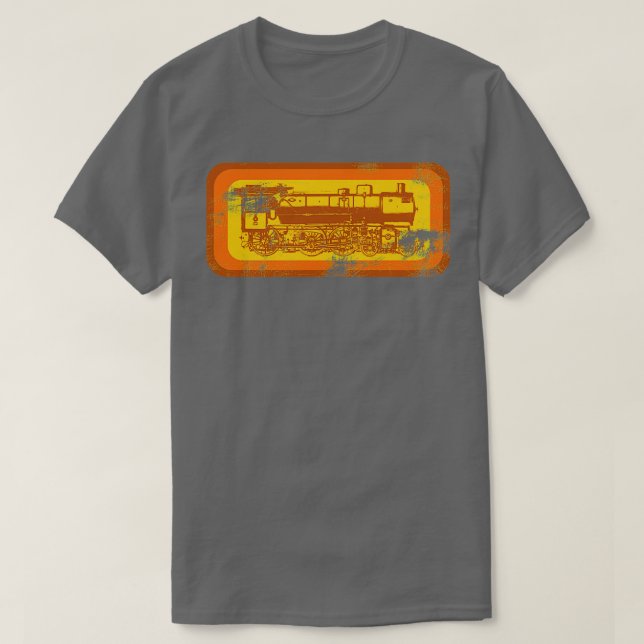 Camiseta DAMPFLOKOMOTIVO Retro (Diseño del anverso)