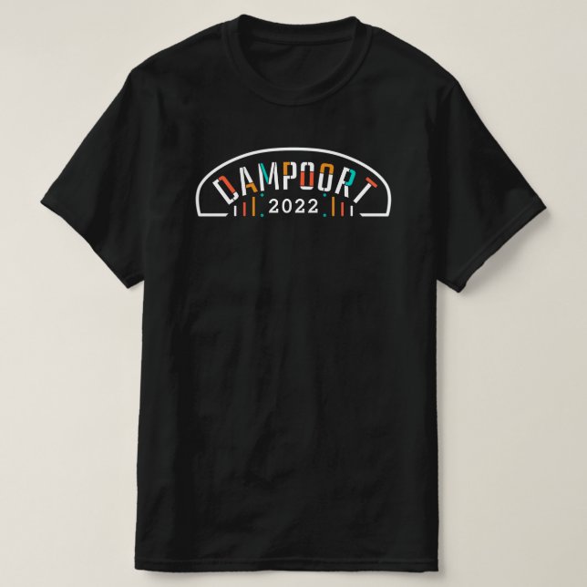 Camiseta Dampoort Brug met jaartal (Diseño del anverso)