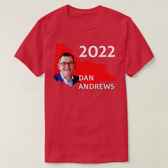 Camiseta Dan Andrews 2022 (Diseño del anverso)