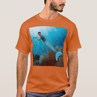 Camiseta dan dan el hombre sirena