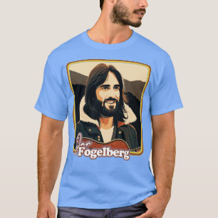 Camiseta Dan Fogelberg Estilo Retro Ilustracion