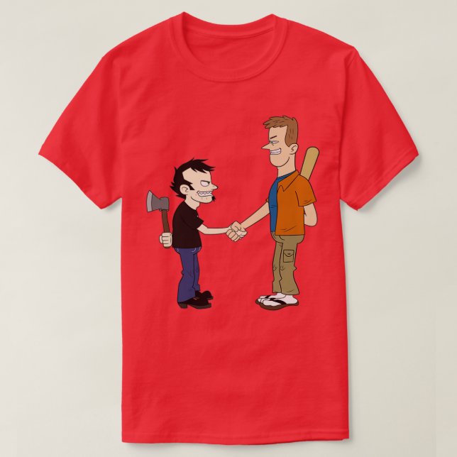 Camiseta Dan vs Chris (Diseño del anverso)