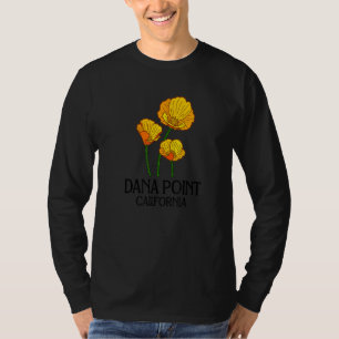 Camiseta Dana Point California CA Poppy Flower State City