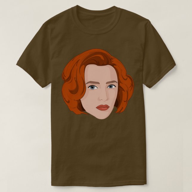 Camiseta Dana Scully personalizado (Diseño del anverso)