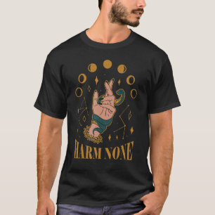 Camiseta Dañar a Ninguna Wiccan