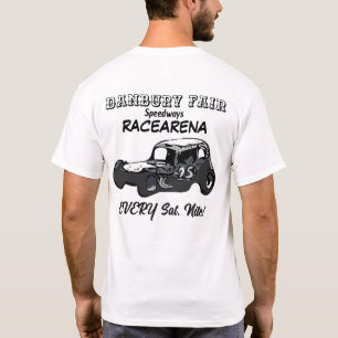 Camiseta Danbury Fair Speedways Racearena Tee de 2 caras