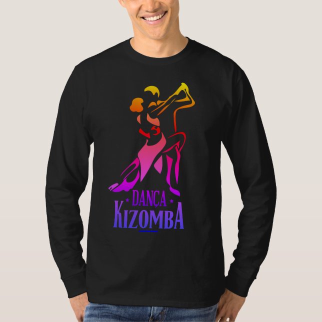 Camiseta danca kizomba multicolor (Anverso)