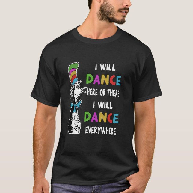 Camiseta Dance - Bailaré Aquí O Ahí (Anverso)