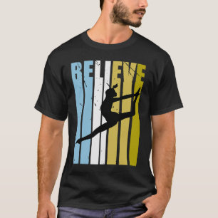 Camiseta Dance Believe Silhouette ama a la bailarina Squad 