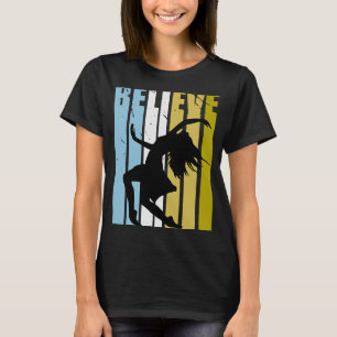 Camiseta Dance Believe Silhouette ama el baile vintage