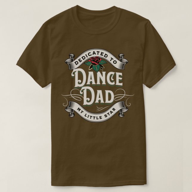Camiseta Dance Dad (Diseño del anverso)