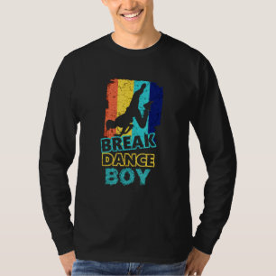 Camiseta Dance Dancing Breakdance Boy