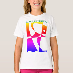 Camiseta DANCE_DIFFERENT_ Rainbow