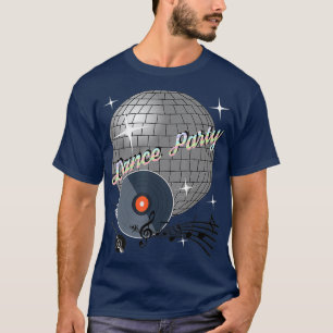 Camiseta Dance Fiesta DJ Rave Disco Fashion Hipster