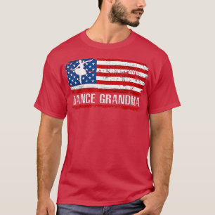 Camiseta Dance Grandma Disco 4 De Julio Danzando Americano 