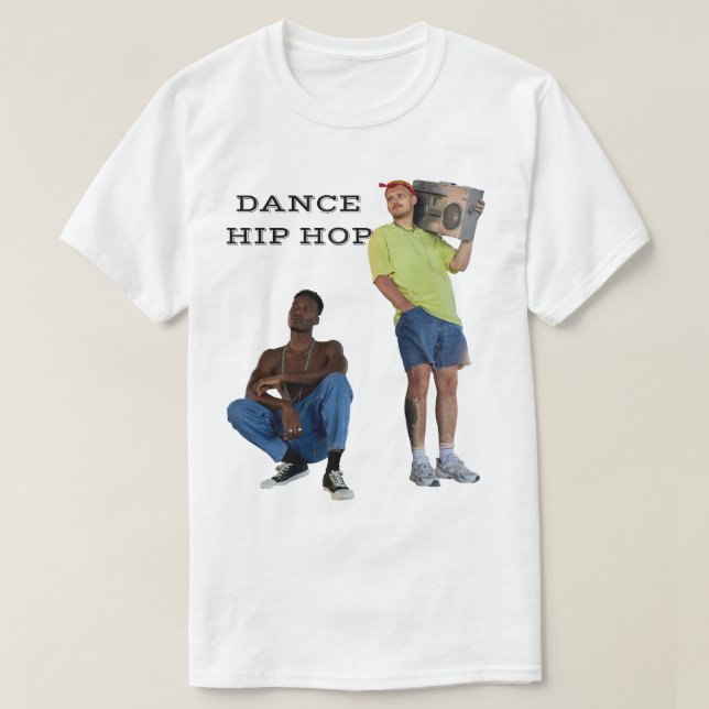 Camiseta Dance Hip Hop (Diseño del anverso)