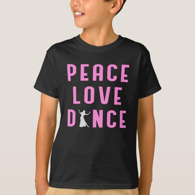 Camiseta Dance Love Dancing Fiesta Sport Dancer Funny Gift (Anverso)