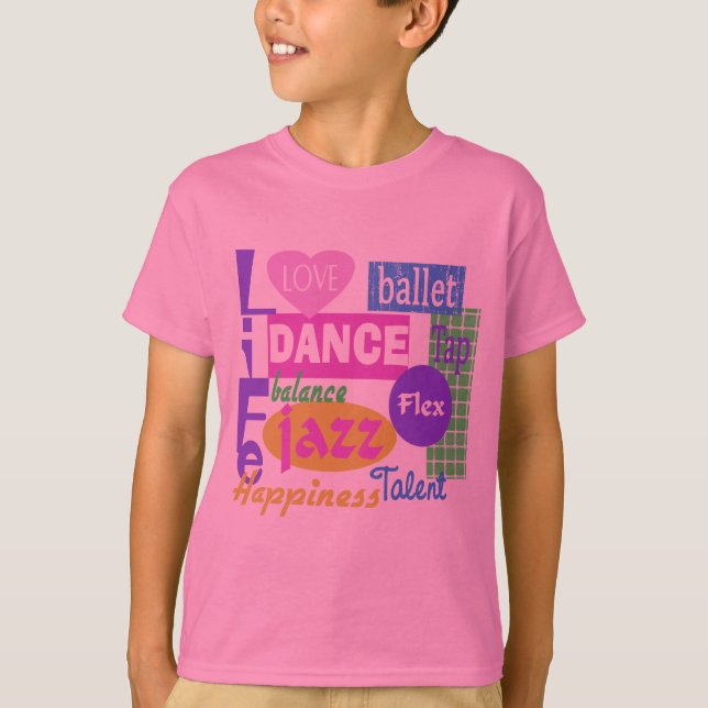 Camiseta Dance Mix (Anverso)