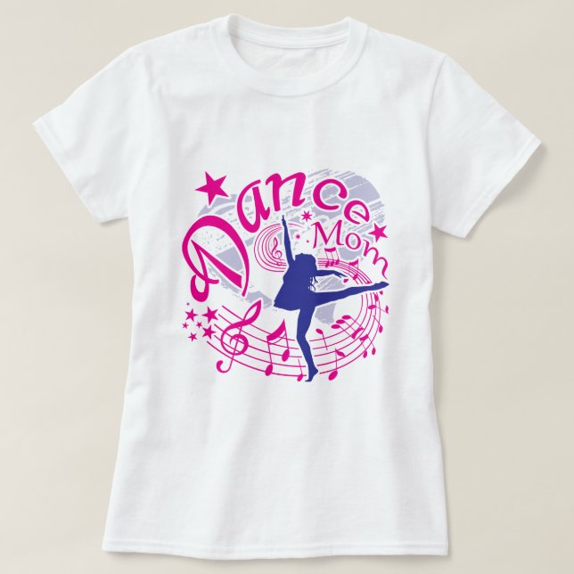 Camiseta Dance Mom (Diseño del anverso)