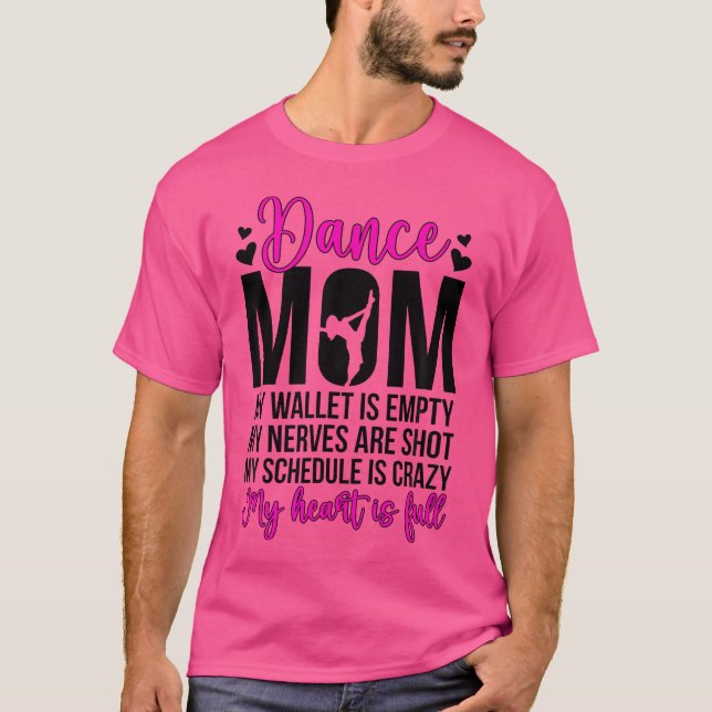 Camiseta Dance Mom Divertida Bailando Mamá De Una Bailarina (Anverso)