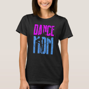 Camiseta Dance Mom Leopard Dance Mother's Day