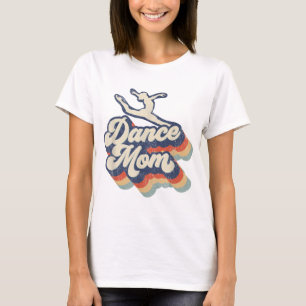 Camiseta Dance Mom Retro Sunset Dance Mom Life Navidades Mo