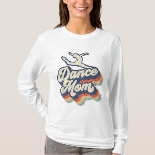 Camiseta Dance Mom Retro Sunset Dance Mom Life Navidades Mo