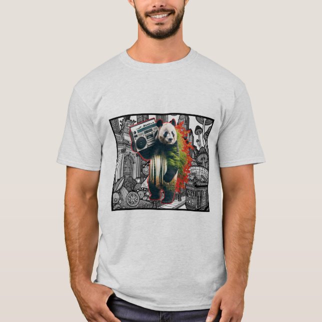 Camiseta Dance Panda (Anverso)