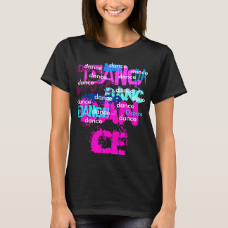Camiseta Dance Pink/Teal Overlay
