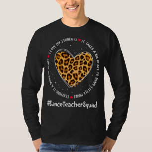 Camiseta Dance Teacher Squad Admin Apreciation Week Back T