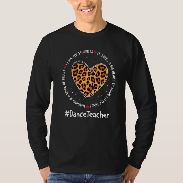 Camiseta Dance Teacher Squad Admin Apreciation Week Back T (Anverso)