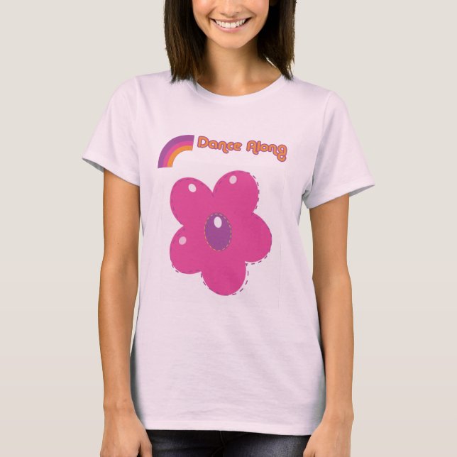 Camiseta dancealong_front_ladies_flower5 (Anverso)