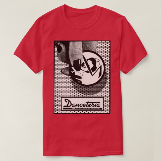 Camiseta Danceteria (Diseño del anverso)