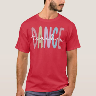 Camiseta Dancin, instructor de danza de apreciación del pro