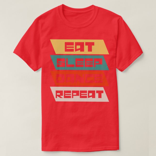 Camiseta Dancing Dance Vintage (Diseño del anverso)