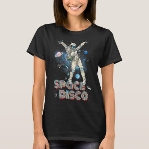 Camiseta Dancing El espacio astronauta la discoteca los mov