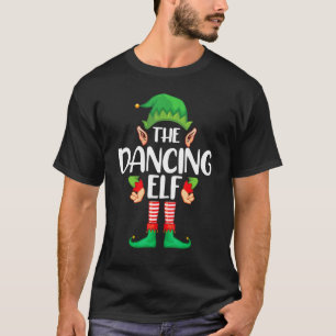 Camiseta Dancing Elf Matching Family Group Christmas Party