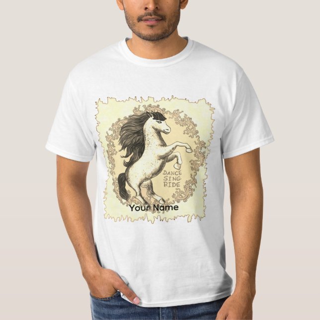 Camiseta Dancing Horse  (Anverso)