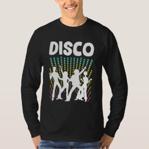 Camiseta Dancing Retro Disco Boogie Bellbottom Dancer Boppe