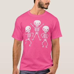 Camiseta Dancing Skeletons Dancer Funny