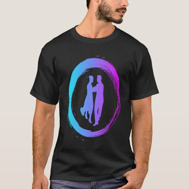 Camiseta Dancing standard dance dance school couple dances  (Anverso)