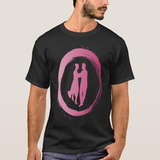 Camiseta Dancing standard dance dance school couple dances (Anverso)