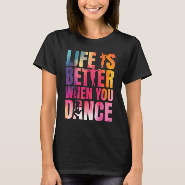 Camiseta Dancing Street Dance Breakdance (Anverso)
