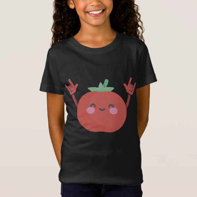 Camiseta Dancing Tomato Funny Vegan Fruit Lover Dance Summe (Anverso)
