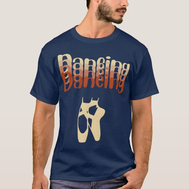 Camiseta Dancing Vintage funny (Anverso)