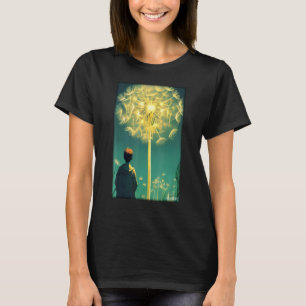 Camiseta Dandelia Basket Flower Spring Meadow Green